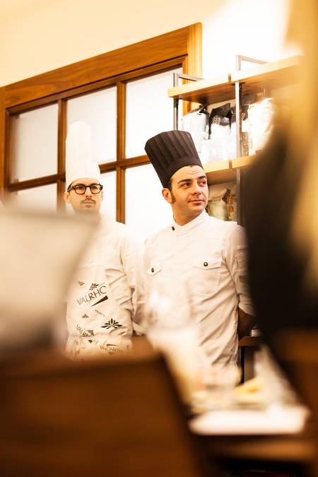 Chef-Patissier Lorenzo Marin und K&uuml;chenchef Vincenzo De Liso