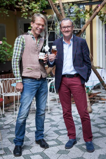 Braumeister Axel Kiesbye & Bundesforstevorstand Rudolf Freidhager