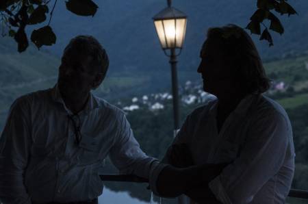 Paul Achs & Gerhard Pittnauer in der D&auml;mmerung