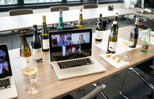 A Tasting Situation of A Message in a Biodynamic Bottle