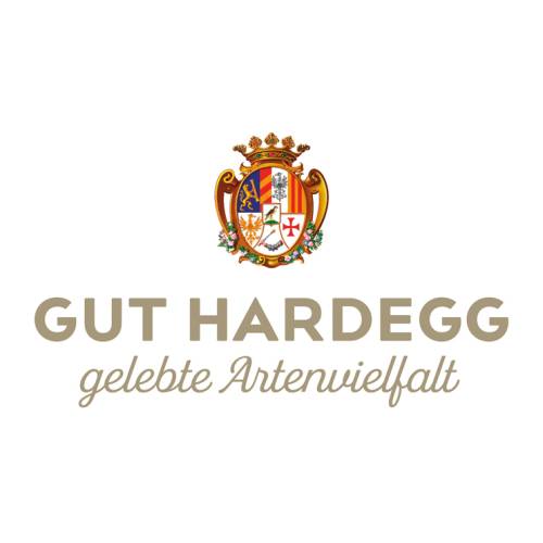 Das Logo von Gut Hardegg | »gelebte Artenvielfalt«