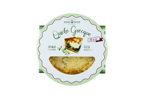 Quiches Grecque mit Spinat und Feta