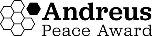 Das Logo des Andreus Peace Award