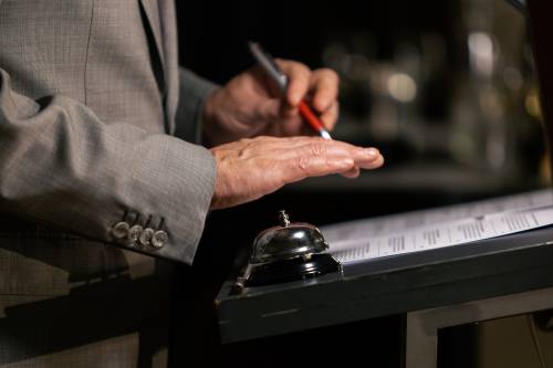 Während der Weinauktion