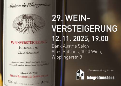 Integrationshaus Weinversteigerung 2025