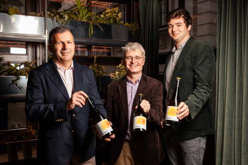 Maximilian & Alexius Hardegg, Winery Manager Andreas Gruber