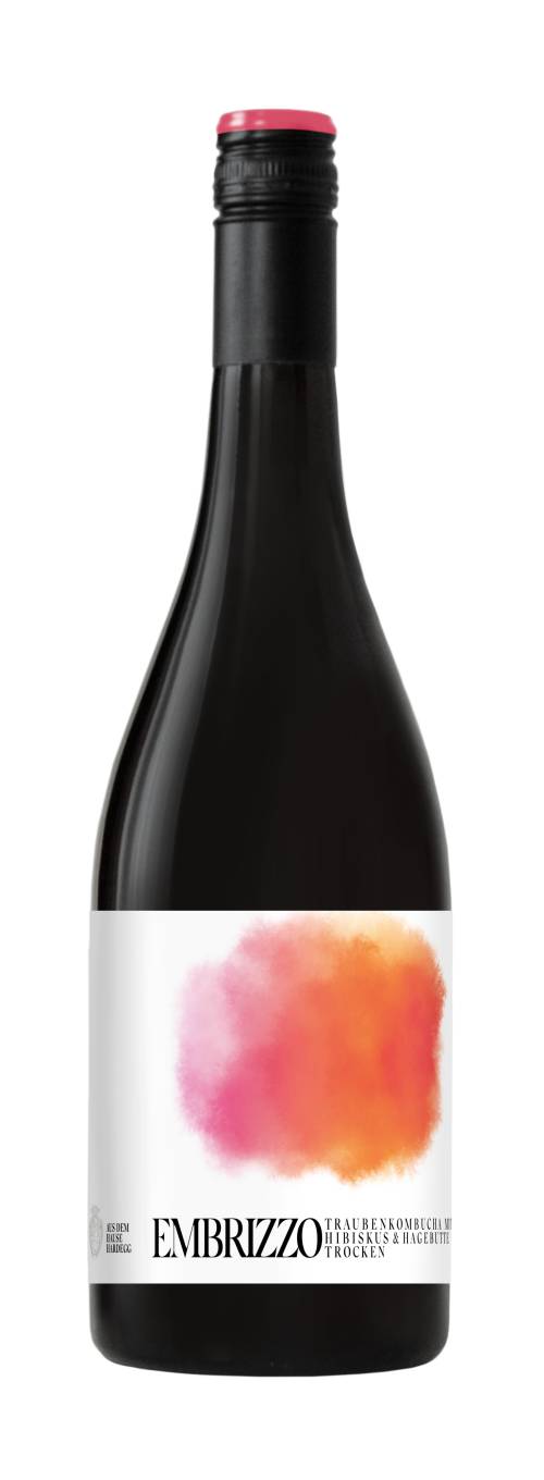 Embrizzo Traubenkombucha Hibiskus & Hagebutte