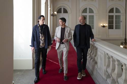 Armin Tement, Andreas Wickhoff MW, Roland Velich v.l.n.r.