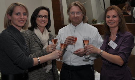 Tanja Gruebl, Anita Pruckner, Wini Brugger und Jessie de Haan