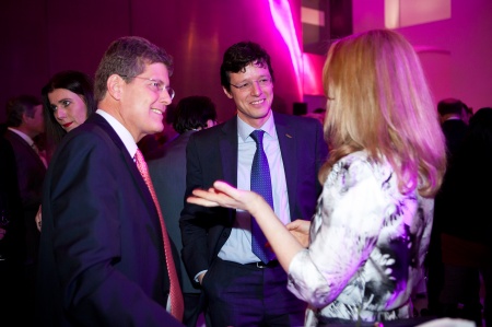 Martina & Karl Hohenlohe und Benedikt Zacherl, Schlumberger